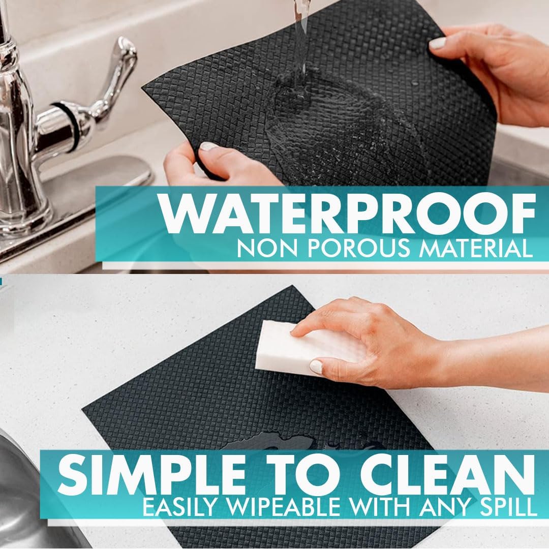 Waterproof Rubber Multi-purpose Shelf Drawer Fridge Liner