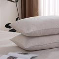 French Linen Pillow Covers Set of 2 Envelope Closure