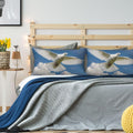 Dove Sky Washed Linen Pillow Covers 12x20 Set of 2