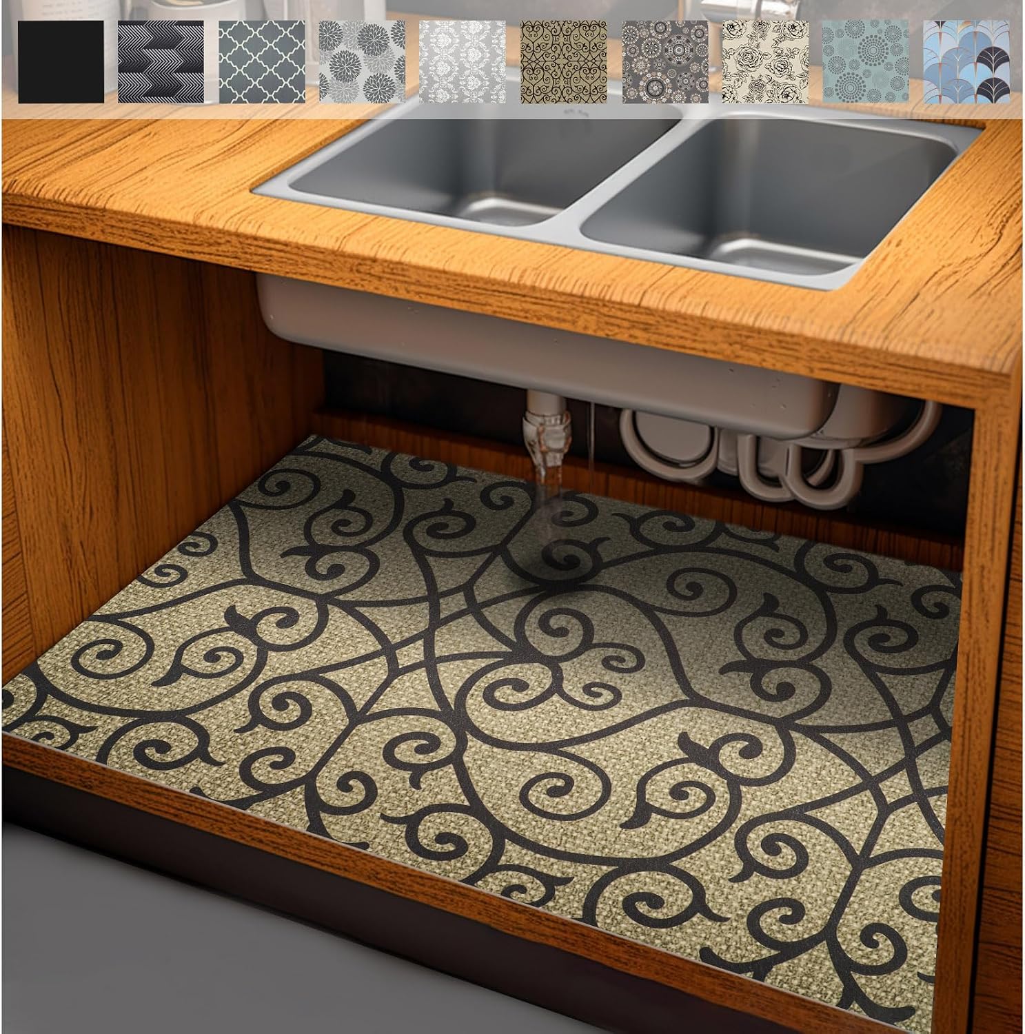 Waterproof Anti Slip Under Sink Mat