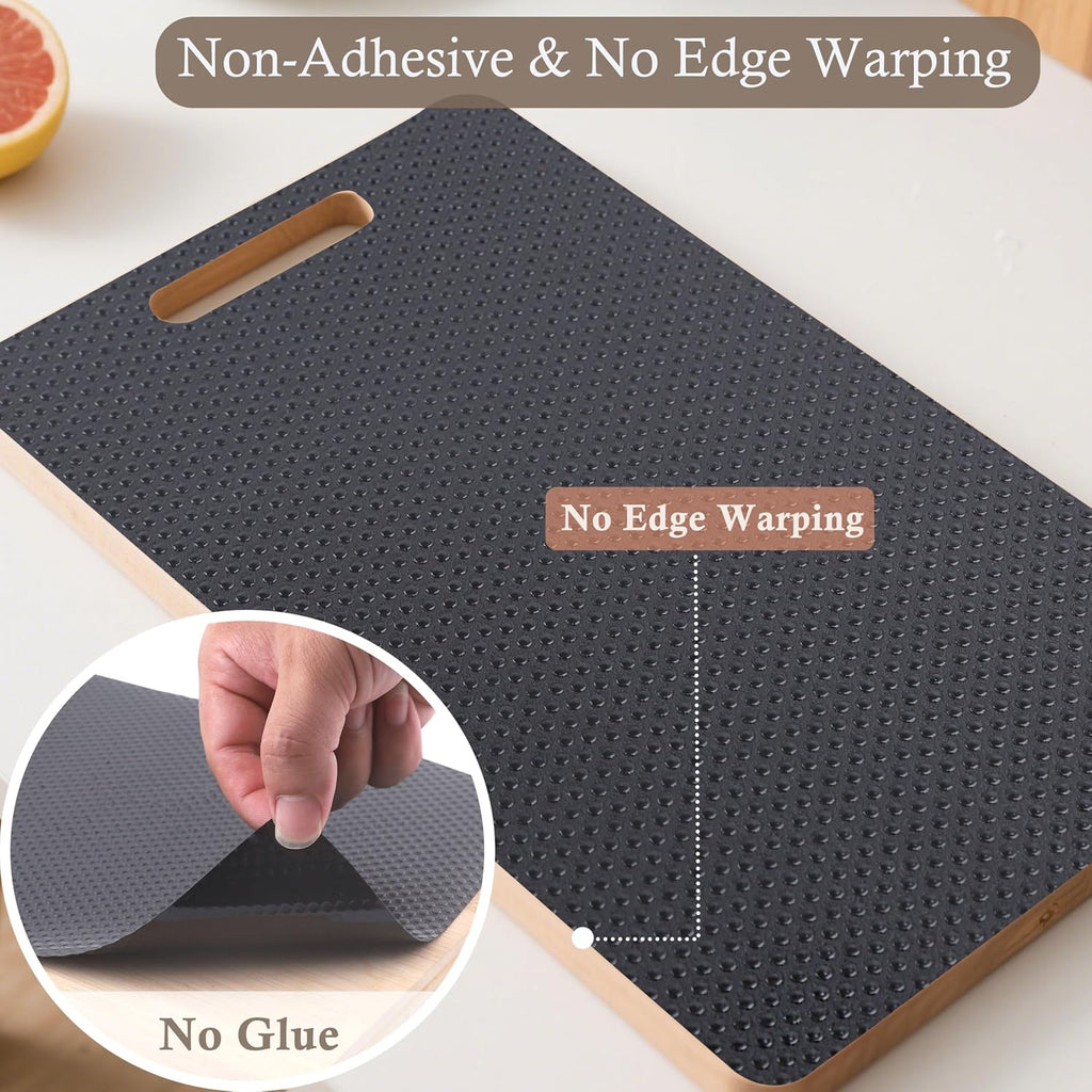 Black Non Slip Waterproof Oil-Proof Shelf Drawer Liner 10in x 20FT