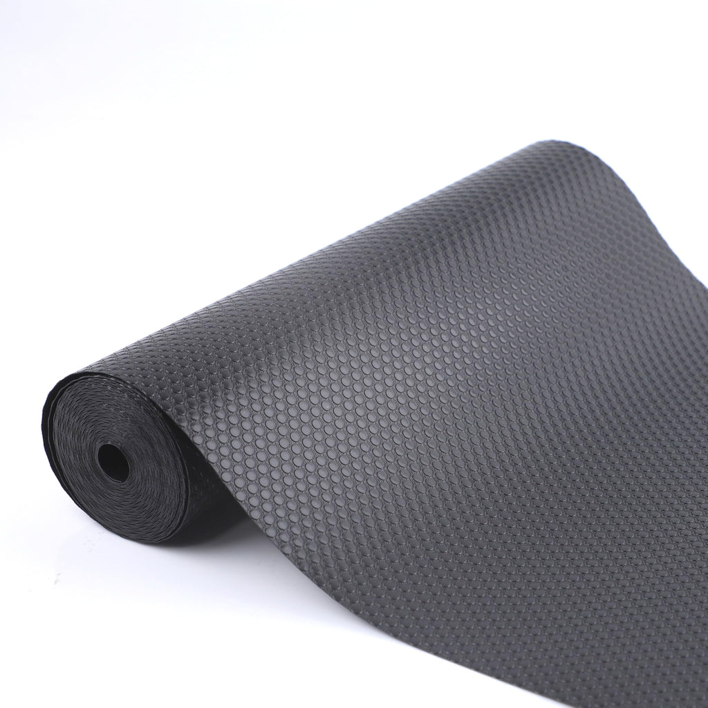 Black Non Slip Waterproof Oil-Proof Shelf Drawer Liner 10in x 20FT