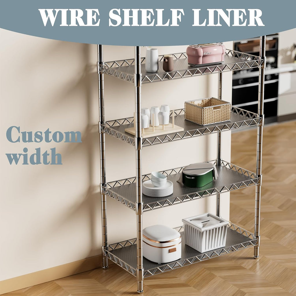 Transparent Grey Waterproof Wire Shelf Liner